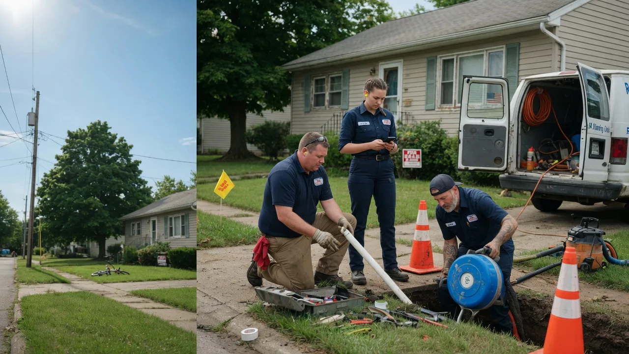 Sewer Line Repair in East China, MI near me